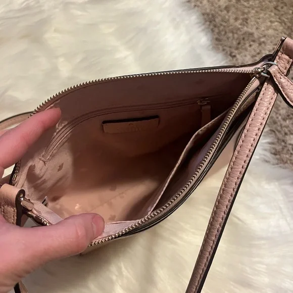 Kate Spade Pink Leather Crossbody Bag - Picture 8 of 12